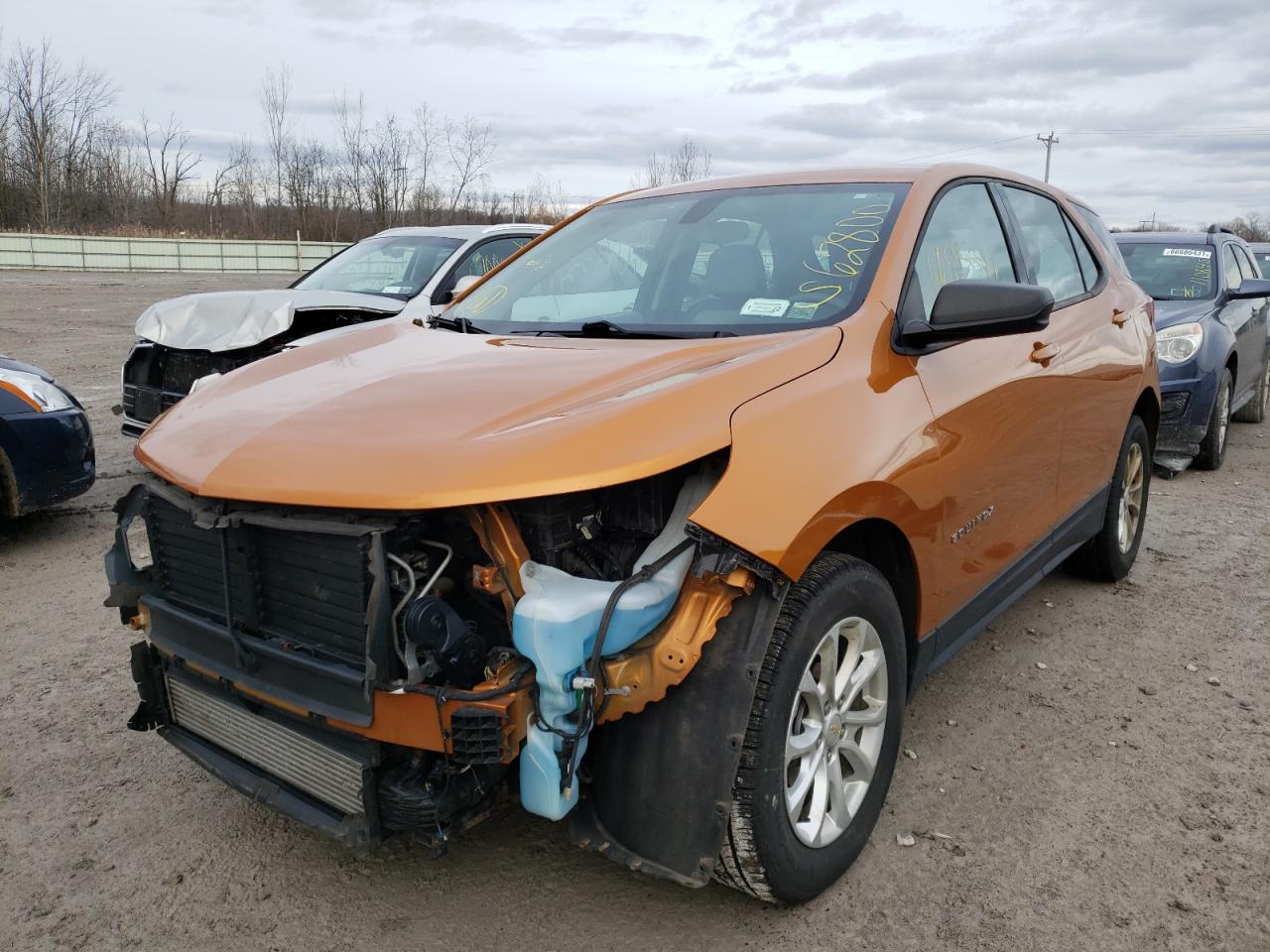 Photo 2 from auction – 2018 CHEVROLET EQUINOX LS with VIN 2GNAXREV6J6173529