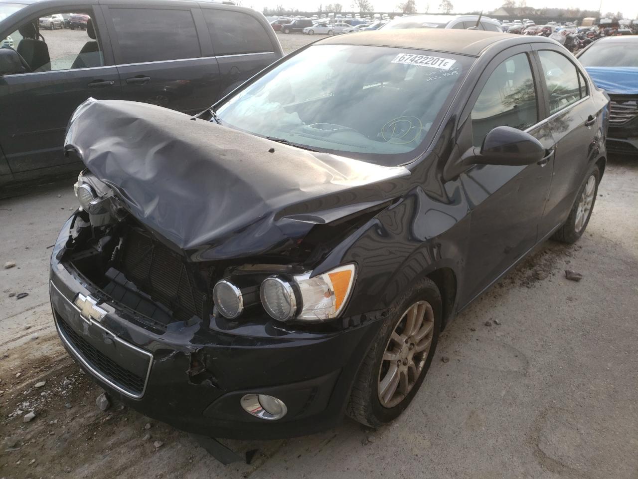 Photo 2 from auction – 2012 CHEVROLET SONIC LT with VIN 1G1JC5SH8C4213926