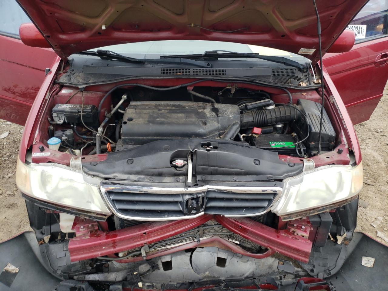 Photo 7 from auction – 2004 HONDA ODYSSEY EX with VIN 5FNRL18844B110829