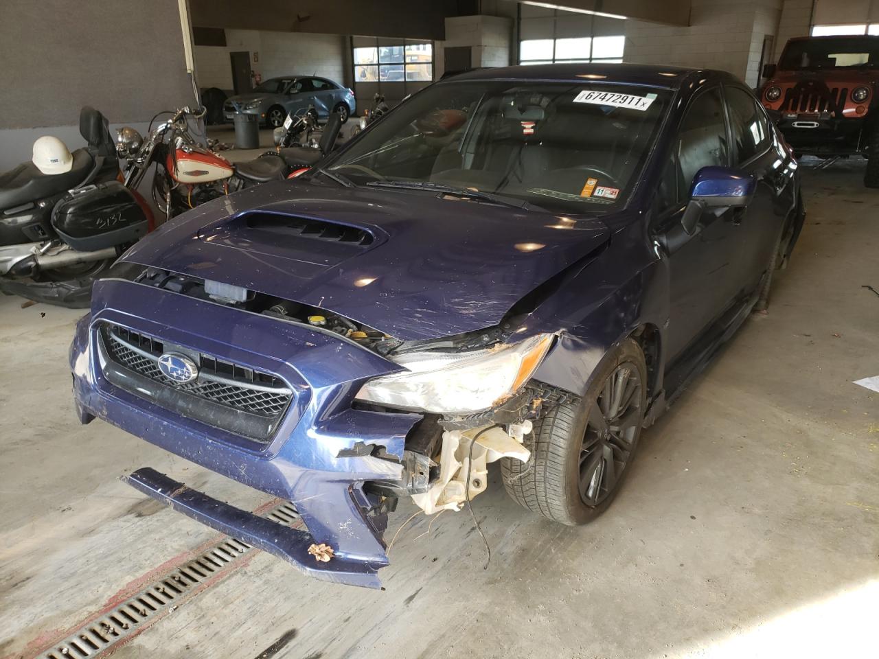 Photo 2 from auction – 2016 SUBARU WRX with VIN JF1VA1B68G9830876
