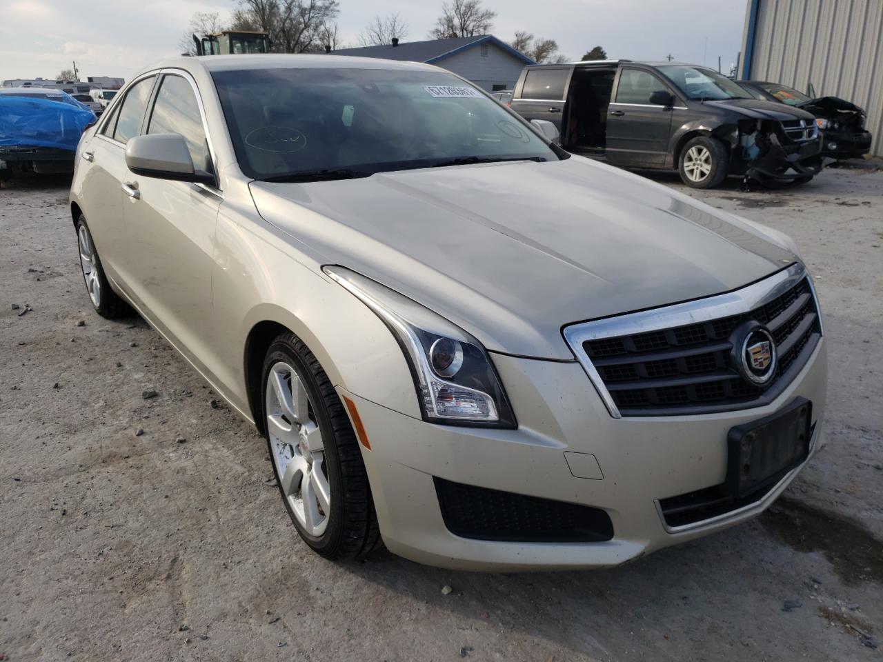 CADILLAC ATS 2014 with VIN 1G6AA5RA4E0175565 - Photo from auction