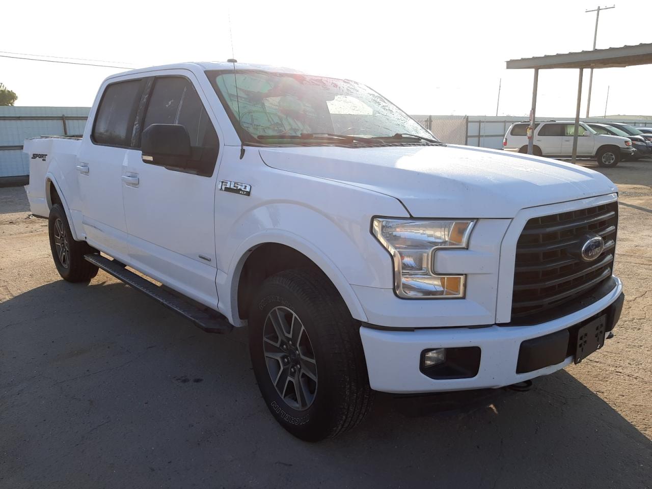 FORD F150 SUPER 2016 with VIN 1FTEW1EP1GKF11361 - Photo from auction