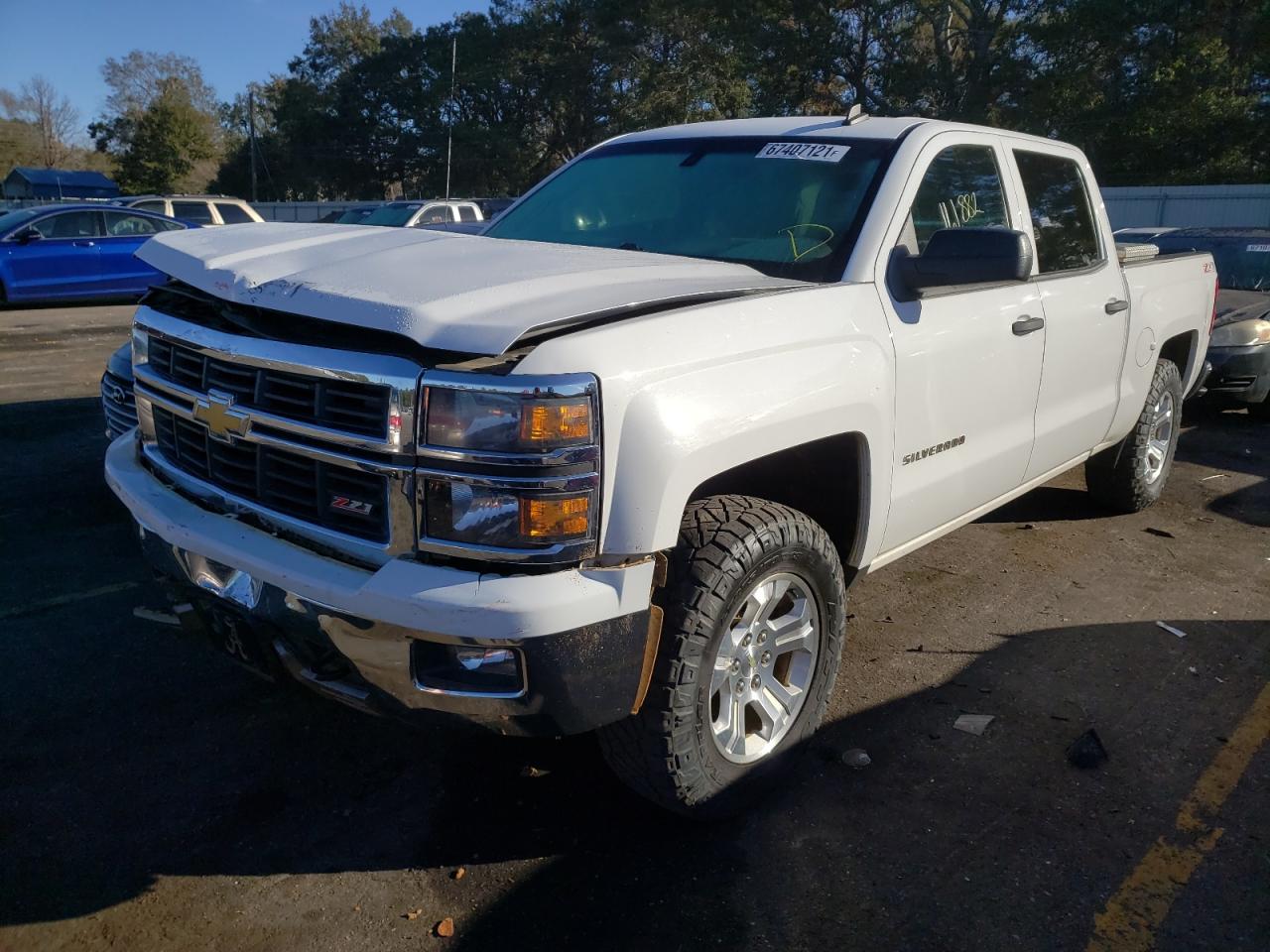 Photo 2 from auction – 2014 CHEVROLET SILVERADO with VIN 3GCUKREC2EG311757