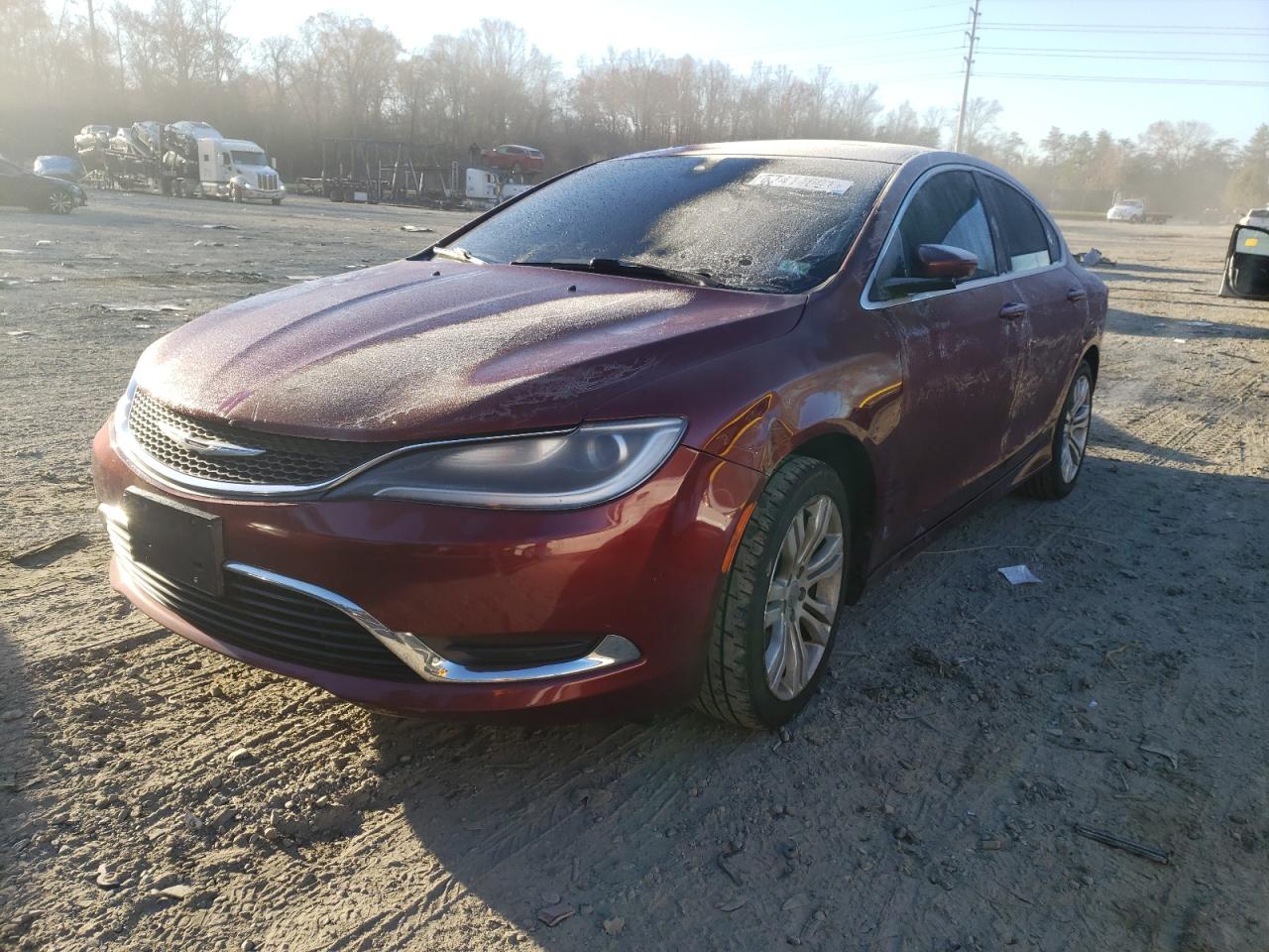 Photo 2 from auction – 2015 CHRYSLER 200 LIMITE with VIN 1C3CCCAB9FN534376