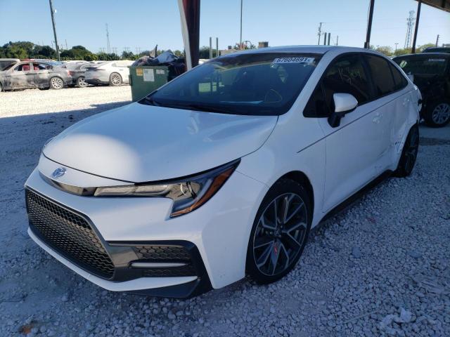 Photo 2 from auction – 2021 TOYOTA COROLLA SE with VIN 5YFS4MCE8MP087721