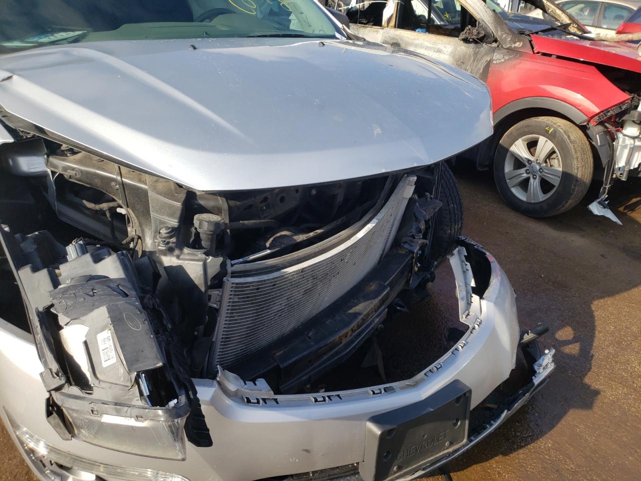 Photo 9 from auction – 2014 CHEVROLET TRAVERSE L with VIN 1GNKRFED5EJ355879