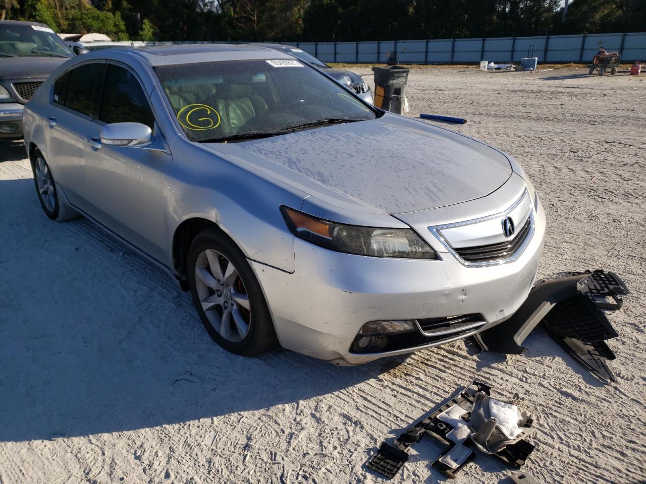 ACURA TL 2012 with VIN 19UUA8F53CA035762 - Photo from auction