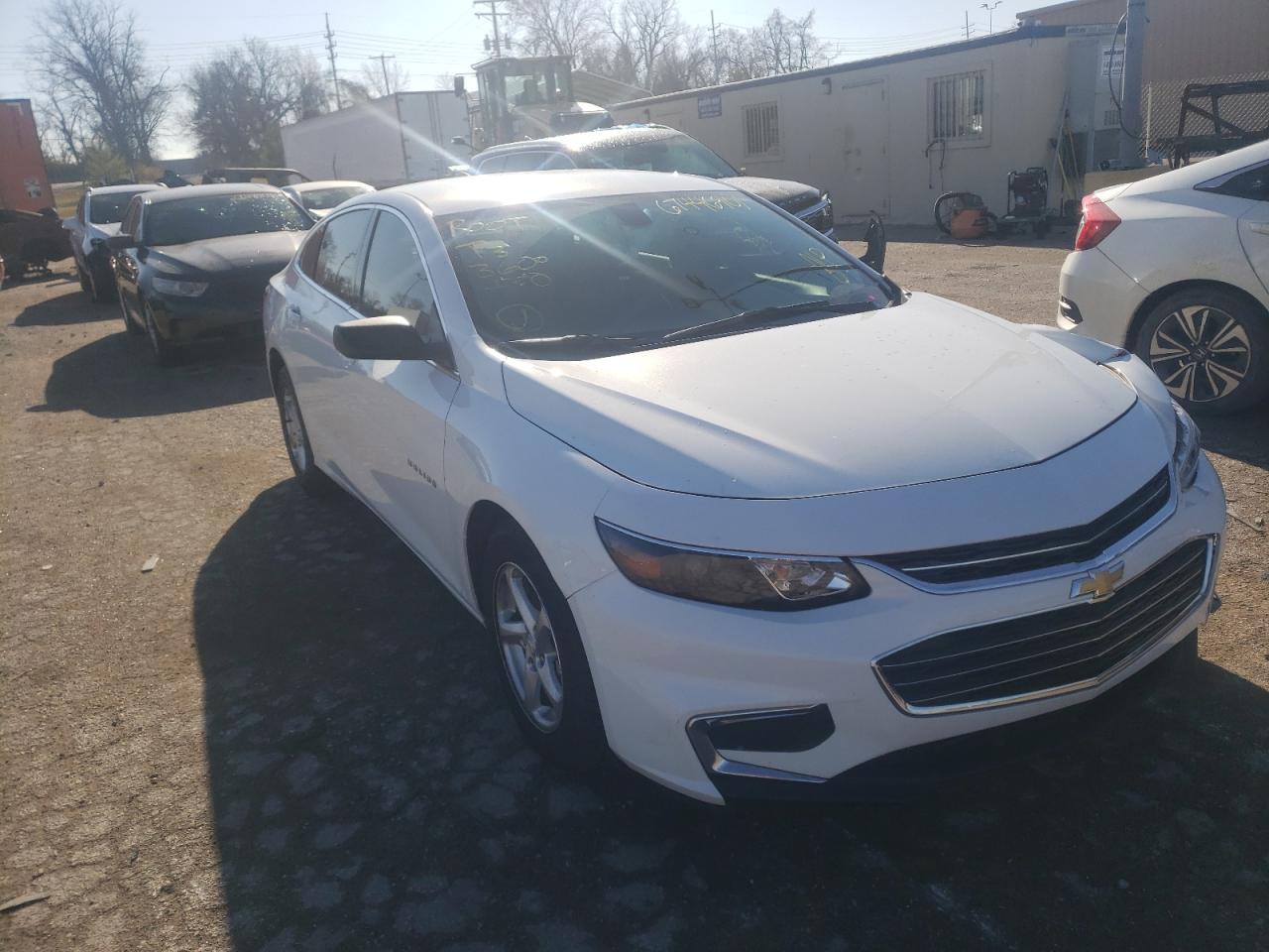 CHEVROLET MALIBU LS 2018 with VIN 1G1ZB5ST3JF118458 - Photo from auction
