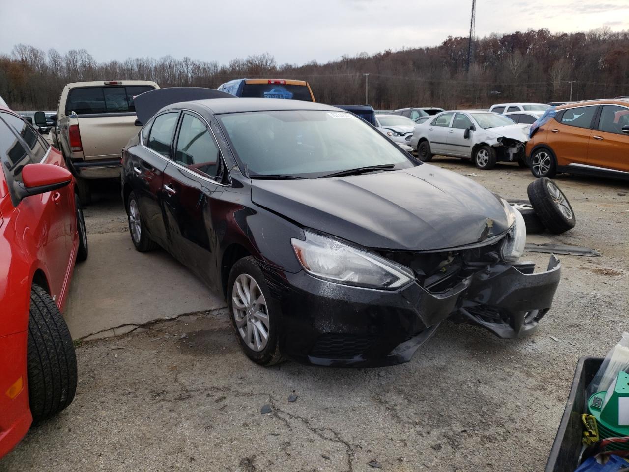 Photo 1 from auction – 2019 NISSAN SENTRA S with VIN 3N1AB7AP1KL627317