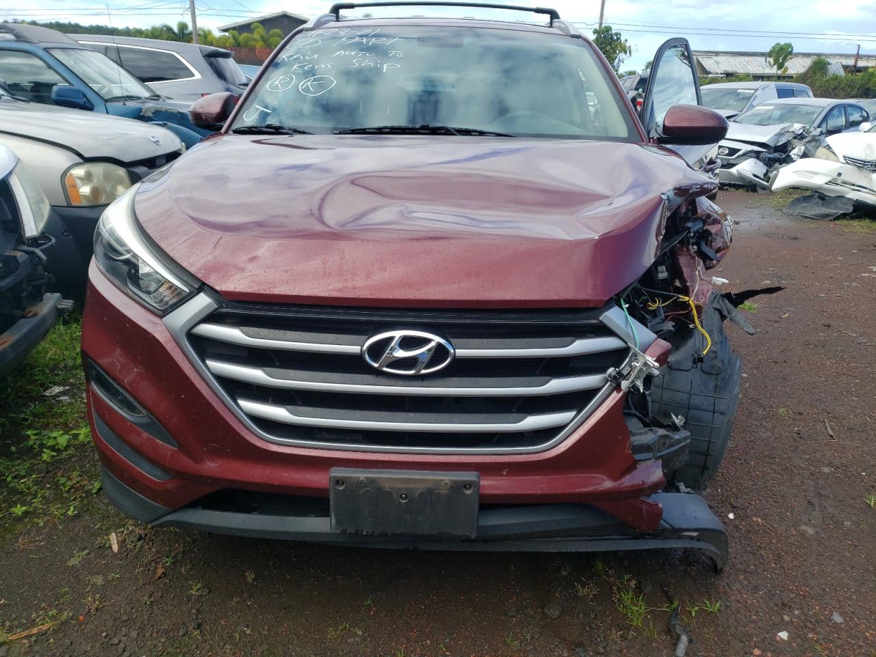Photo 7 from auction – 2017 HYUNDAI TUCSON LIM with VIN KM8J33A47HU486191