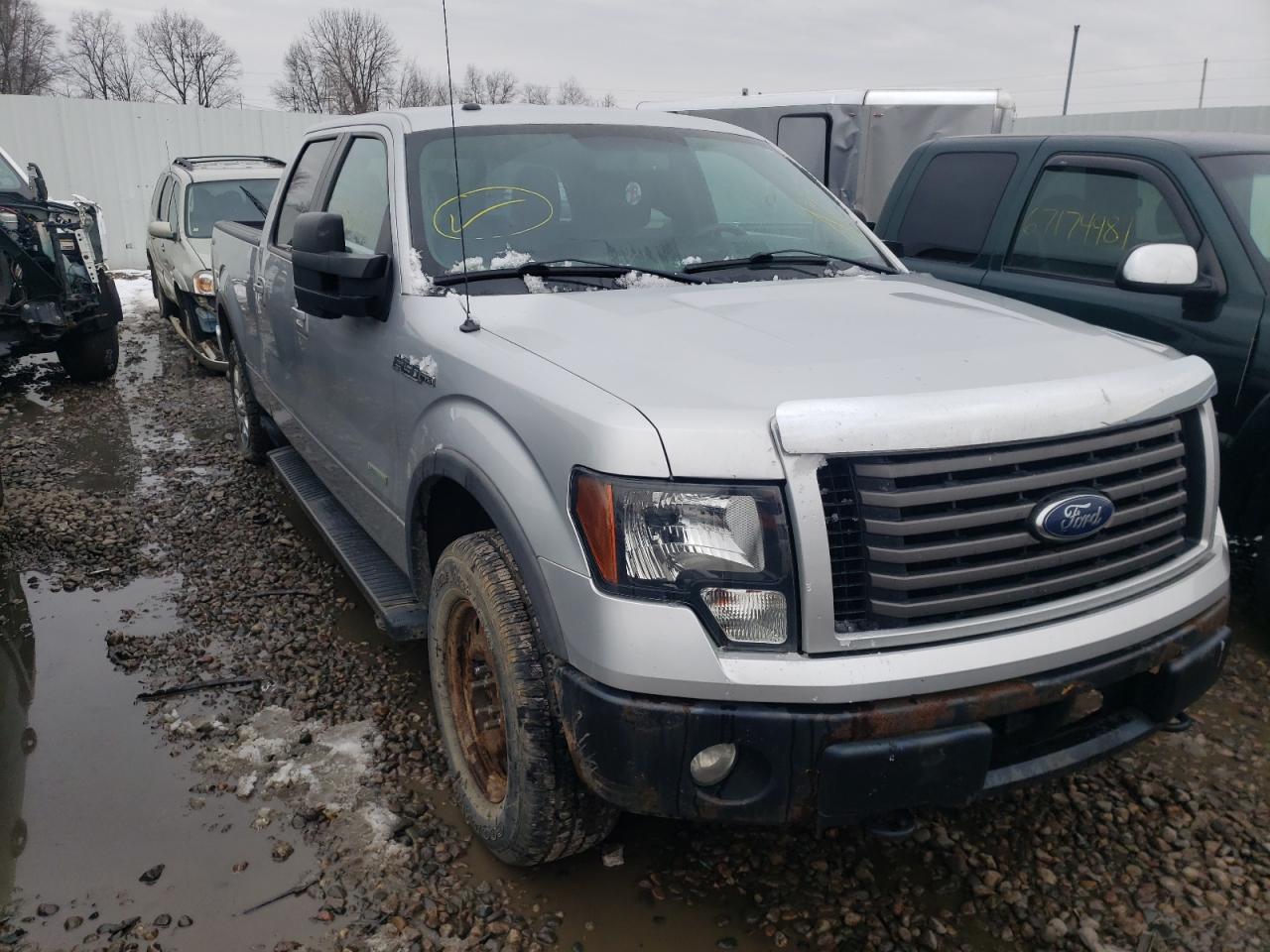 FORD F150 SUPER 2012 with VIN 1FTFW1ET7CFC93205 - Photo from auction