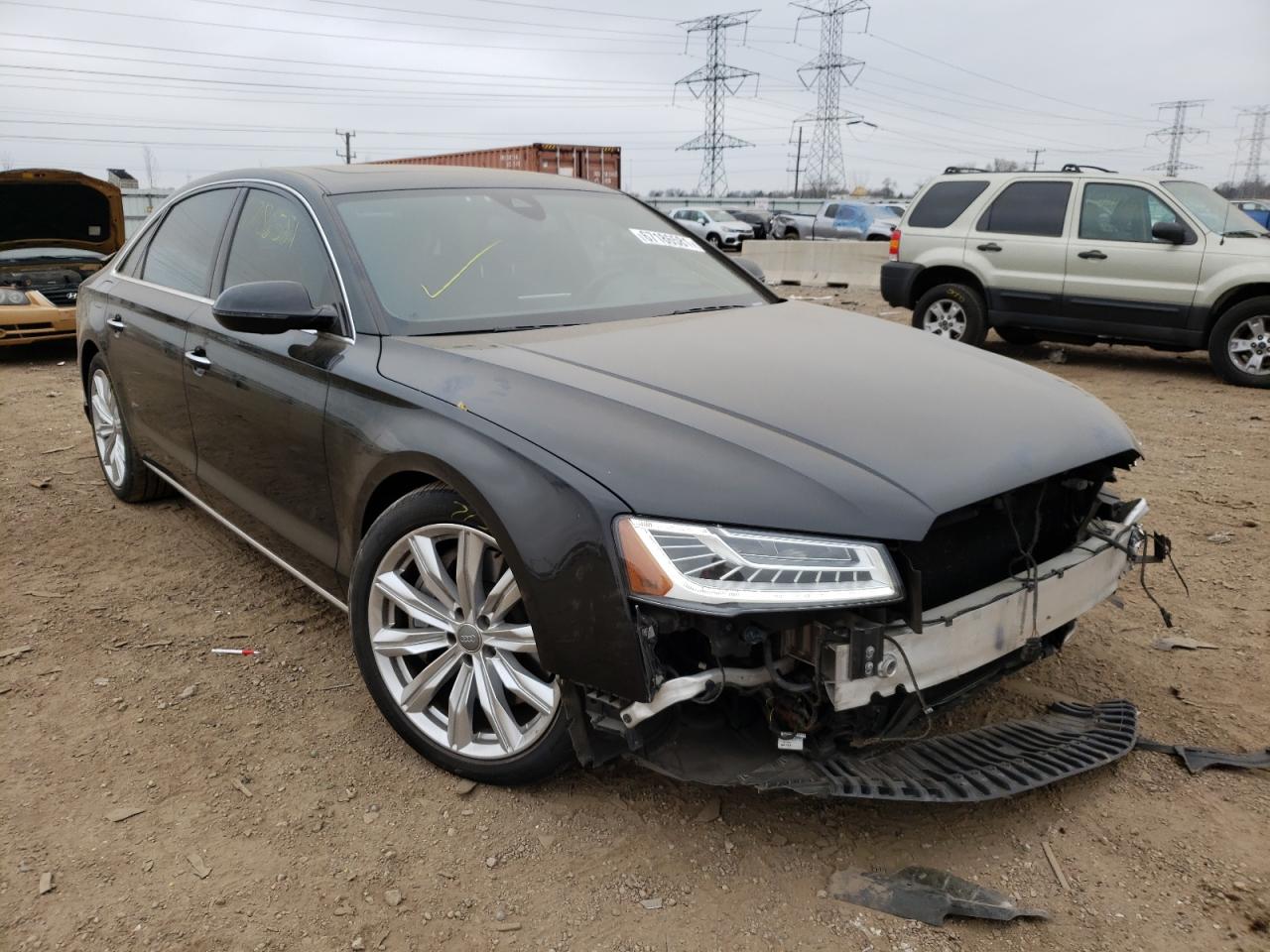 AUDI A8 L QUATT 2016 with VIN WAU34AFD0GN001855 - Photo from auction