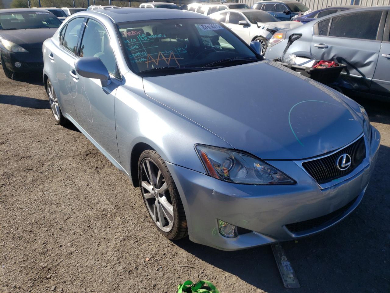 LEXUS IS 250 2007 مع رقم تعريف المركبة JTHBK262975034120 - صورة من المزاد