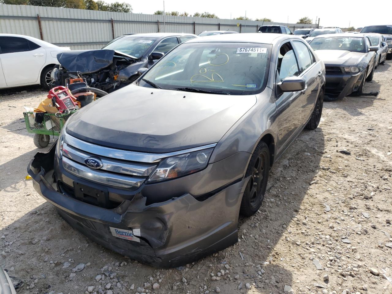 Photo 2 from auction – 2011 FORD FUSION SE with VIN 3FAHP0HAXBR208262