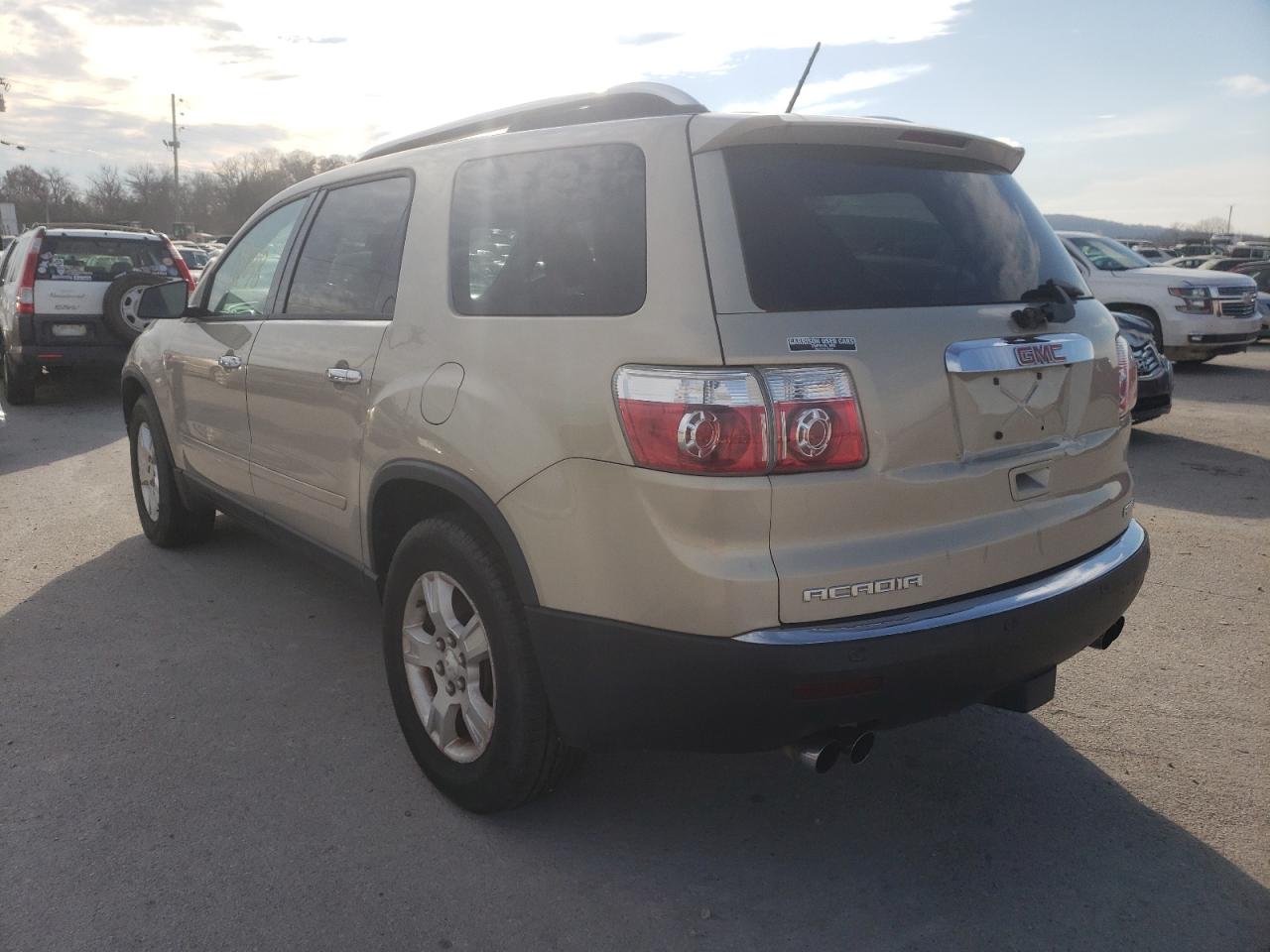 Photo 3 from auction – 2009 GMC ACADIA SLE with VIN 1GKEV13D69J167244