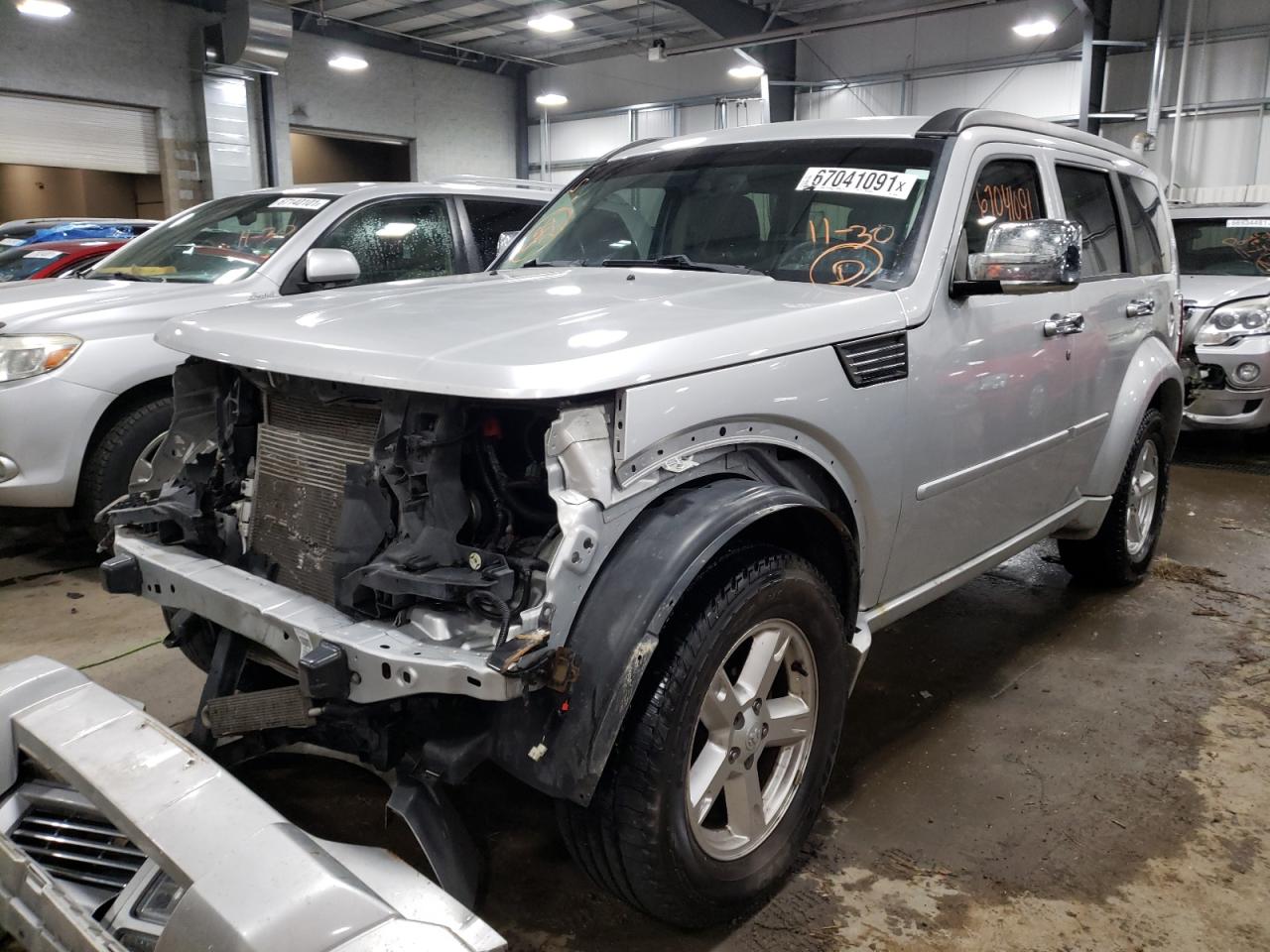Photo 2 from auction – 2010 DODGE NITRO SXT with VIN 1D4PU5GK9AW134336