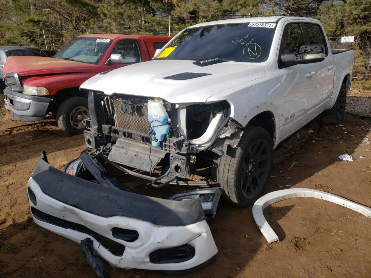 Photo 2 from auction – 2019 RAM 1500 LARAM with VIN 1C6SRFJT3KN907588