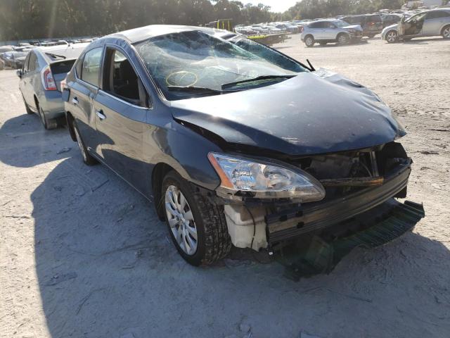 NISSAN SENTRA S 2013 with VIN 3N1AB7AP2DL725906 - Photo from auction