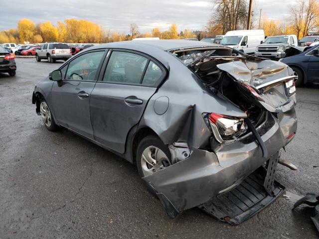 Photo 3 from auction – 2013 HONDA CIVIC with VIN 19XFB2F51DE274369
