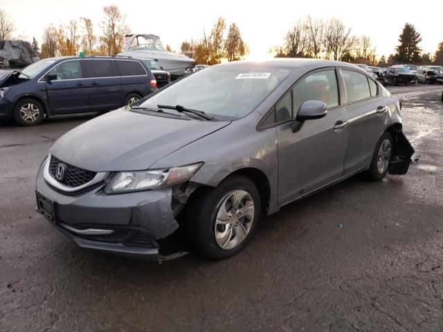 Photo 2 from auction – 2013 HONDA CIVIC with VIN 19XFB2F51DE274369