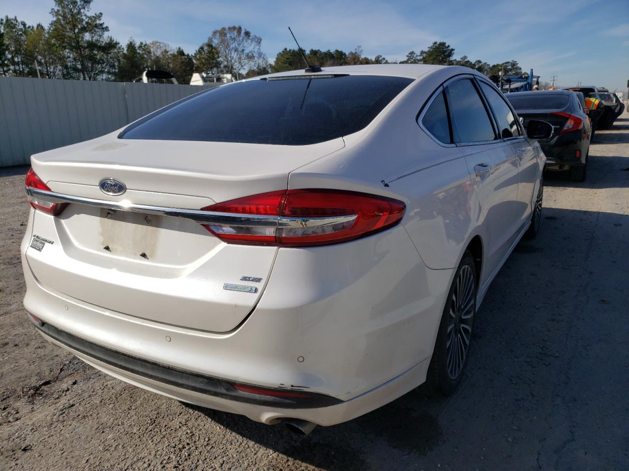 Photo 4 from auction – 2018 FORD FUSION SE with VIN 3FA6P0HD7JR165077