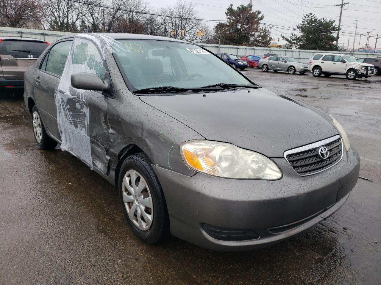 TOYOTA COROLLA CE 2008 with VIN 2T1BR32E08C880174 - Photo from auction