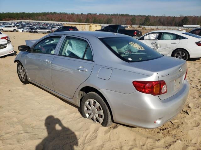 Photo 3 from auction – 2009 TOYOTA COROLLA BA with VIN JTDBL40E099031521