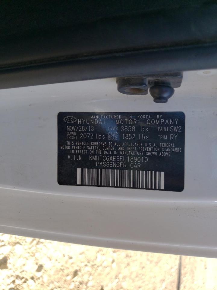 Photo 10 from auction – 2014 HYUNDAI VELOSTER T with VIN KMHTC6AE6EU189010