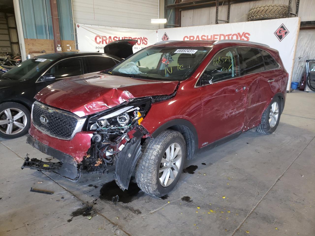 Photo 2 from auction – 2017 KIA SORENTO LX with VIN 5XYPGDA35HG256943