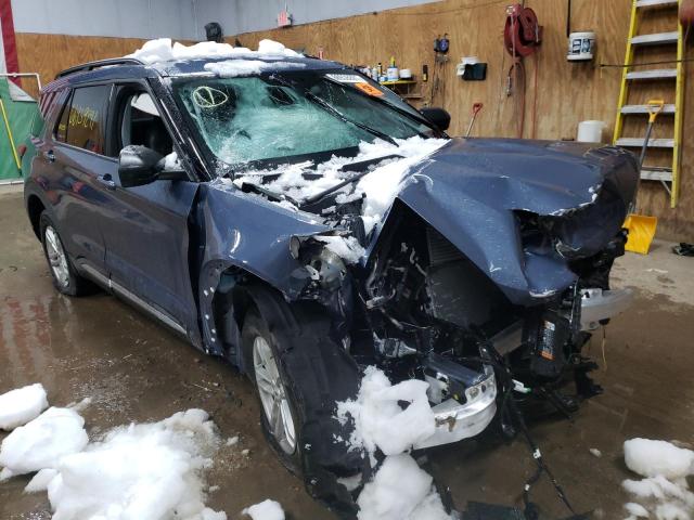 FORD EXPLORER X 2021 with VIN 1FMSK8DH7MGB95007 - Photo from auction