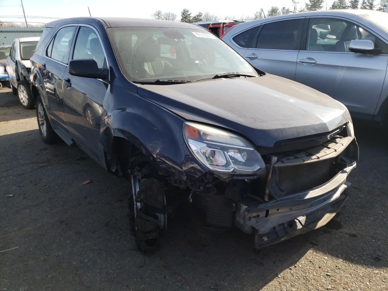 CHEVROLET EQUINOX LS 2016 with VIN 2GNALBEK7G1127383 - Photo from auction