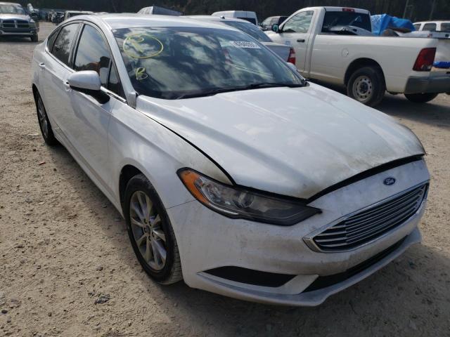 FORD FUSION SE 2017 with VIN 3FA6P0H71HR330674 - Photo from auction