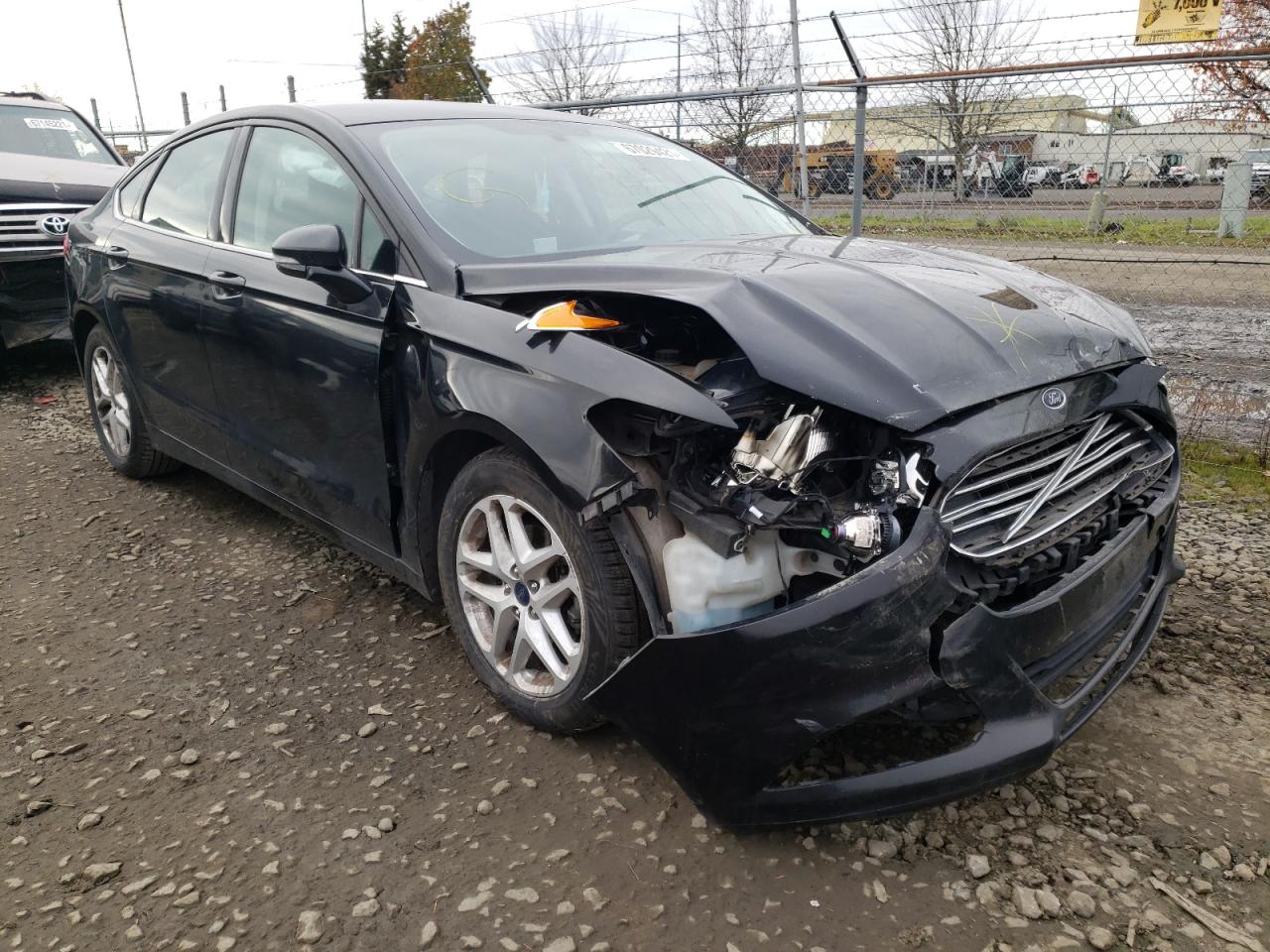 FORD FUSION SE 2014 with VIN 3FA6P0H75ER331869 - Photo from auction