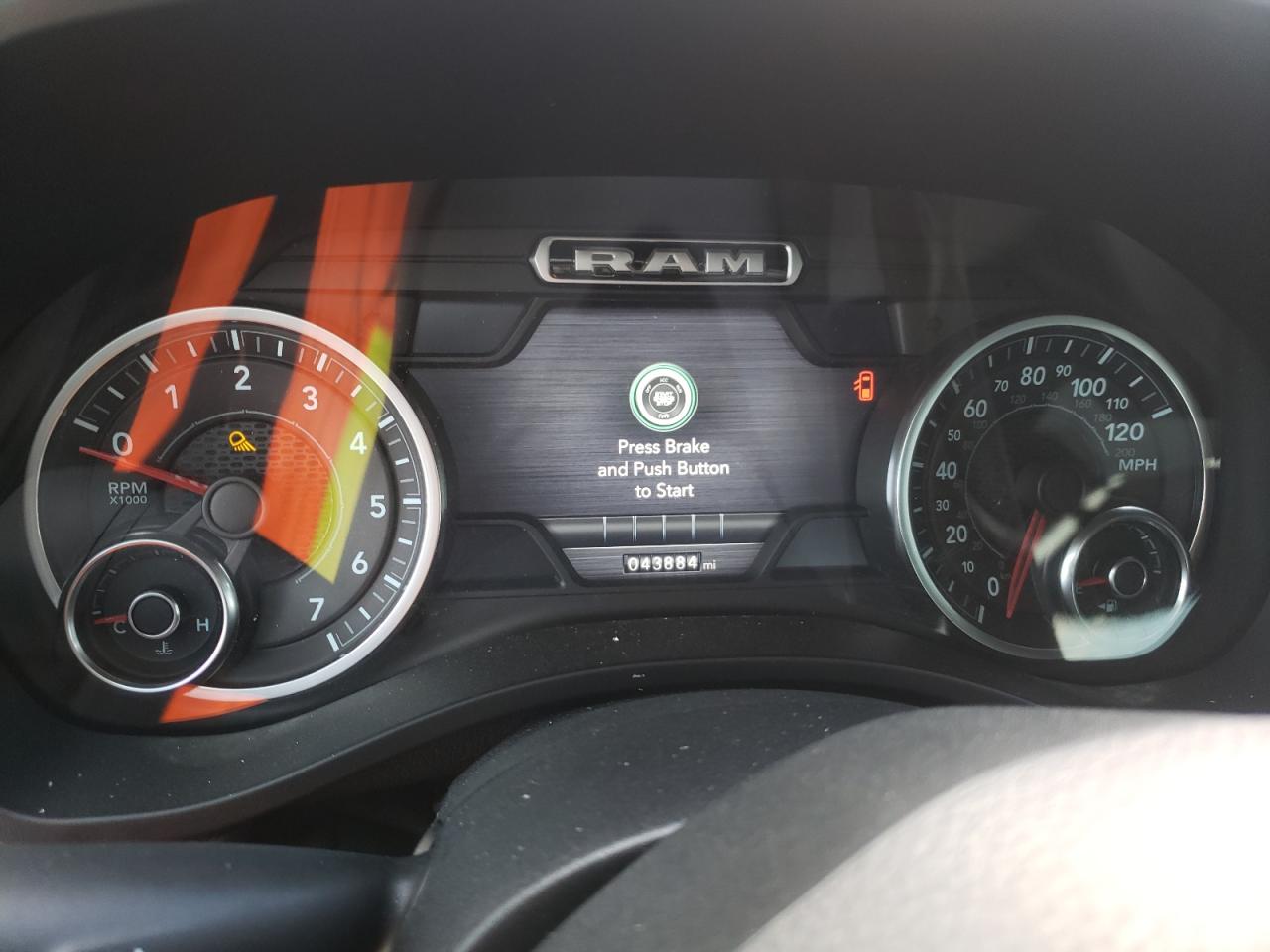 Photo 8 from auction – 2019 RAM 1500 BIG H with VIN 1C6SRFFT3KN733868