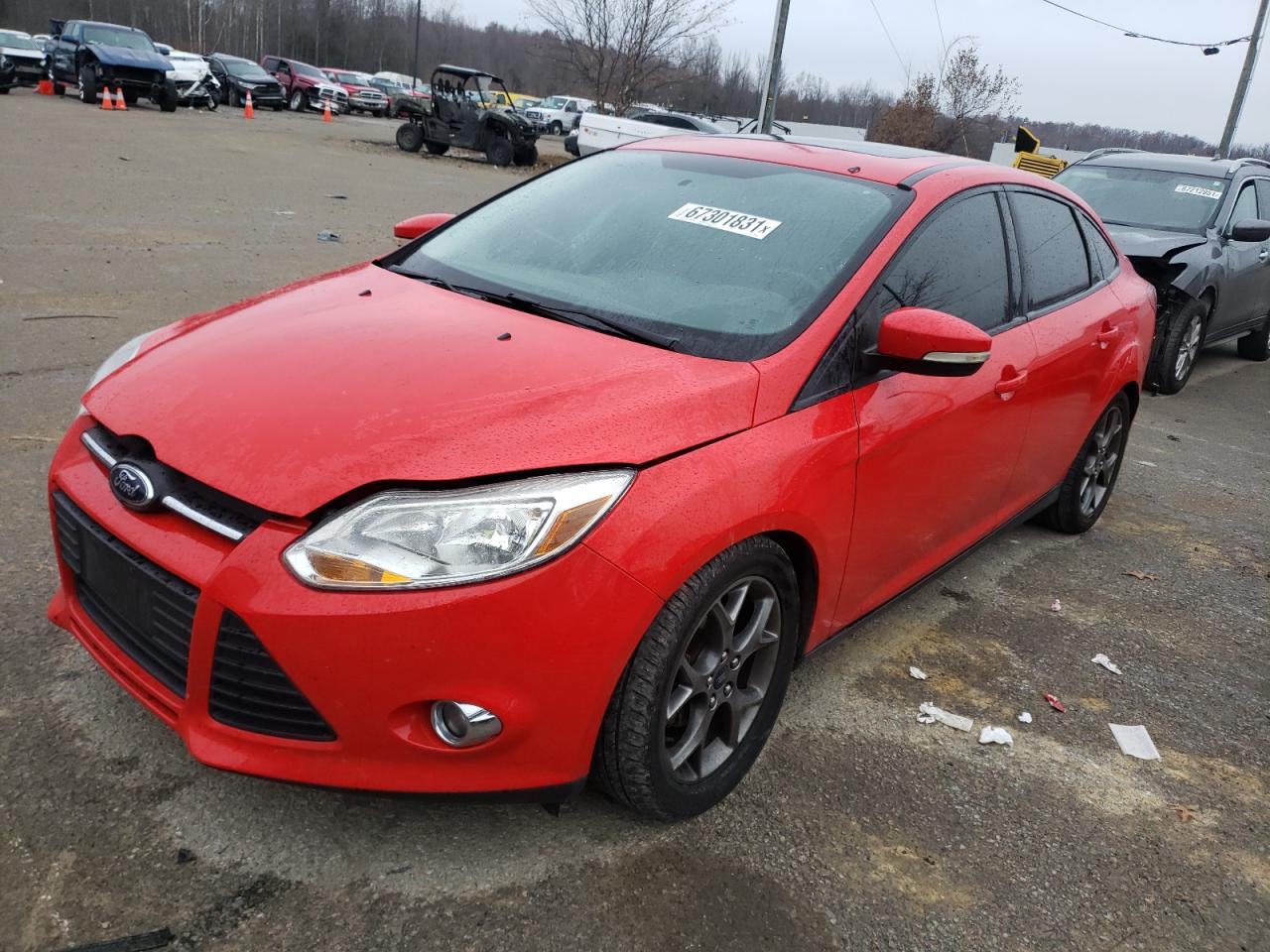 Photo 2 from auction – 2014 FORD FOCUS SE with VIN 1FADP3F27EL344461