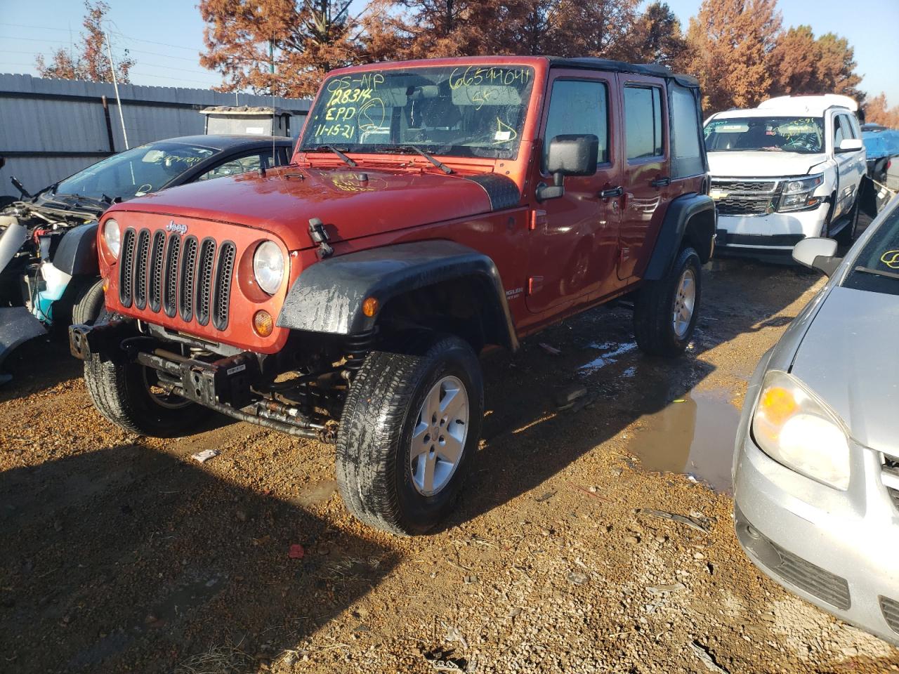 Photo 2 from auction – 2009 JEEP WRANGLER U with VIN 1J4GA39119L738727