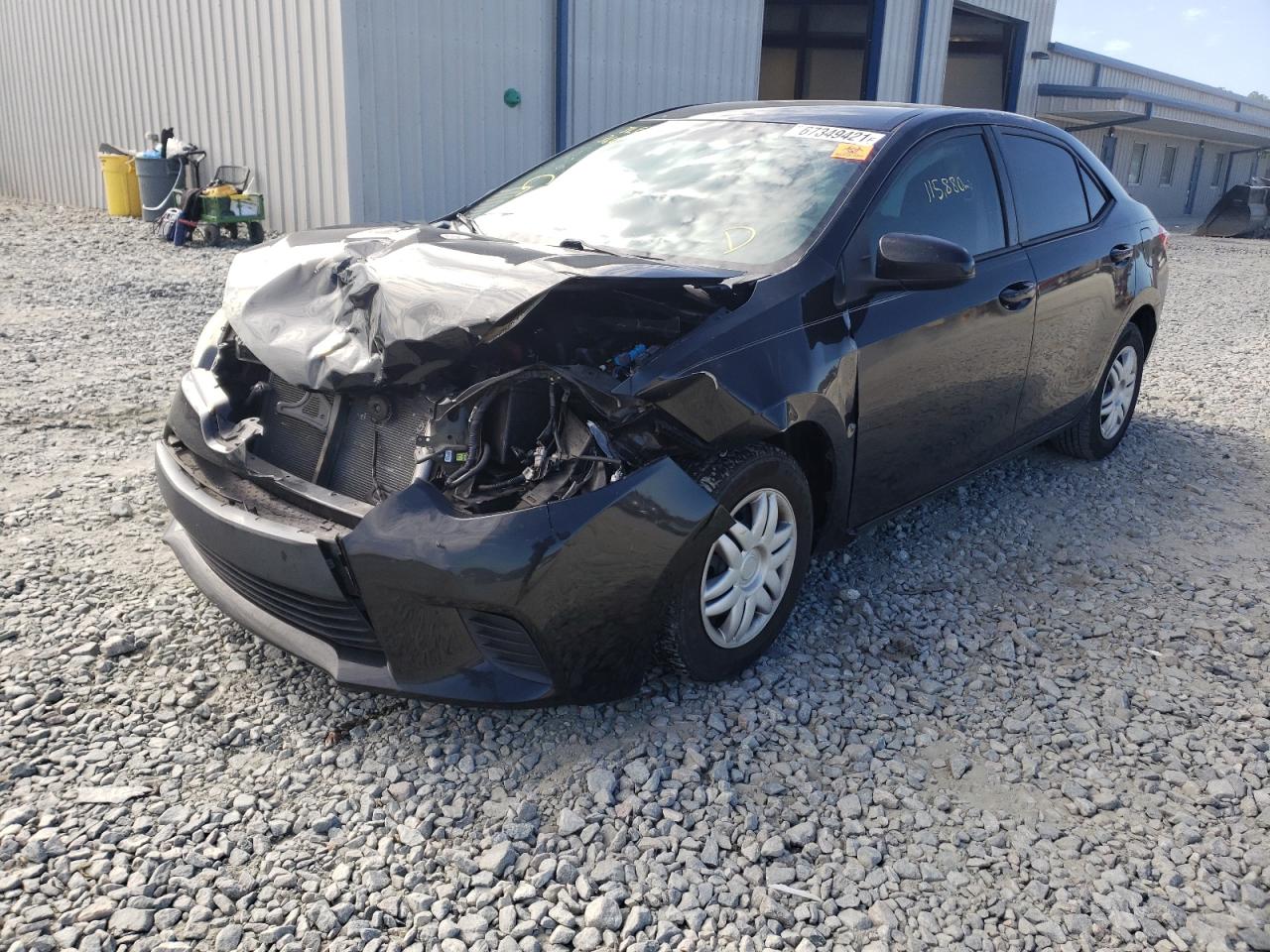 Photo 2 from auction – 2015 TOYOTA COROLLA L with VIN 5YFBURHE1FP220019