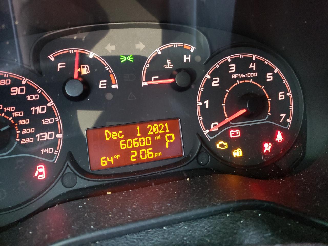 Photo 8 from auction – 2015 RAM PROMASTER with VIN ZFBERFBT1F6194889