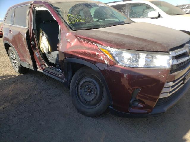 Photo 9 from auction – 2019 TOYOTA HIGHLANDER with VIN 5TDZZRFH1KS322760