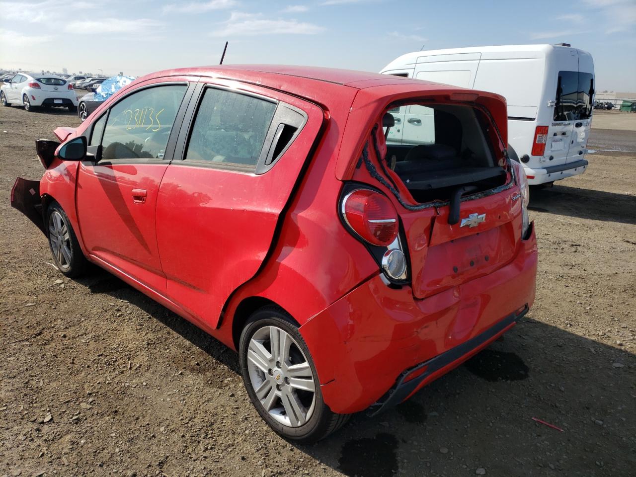 Photo 3 from auction – 2013 CHEVROLET SPARK 1LT with VIN KL8CC6S90DC504273
