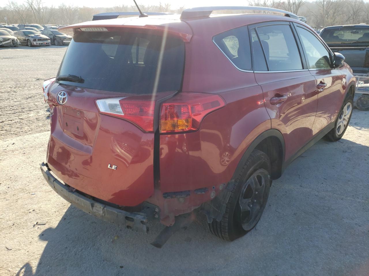 Photo 4 from auction – 2014 TOYOTA RAV4 LE with VIN 2T3ZFREV8EW115396