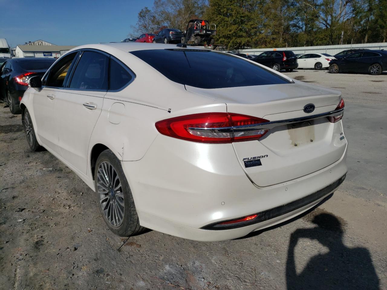 Photo 3 from auction – 2018 FORD FUSION SE with VIN 3FA6P0HD7JR165077