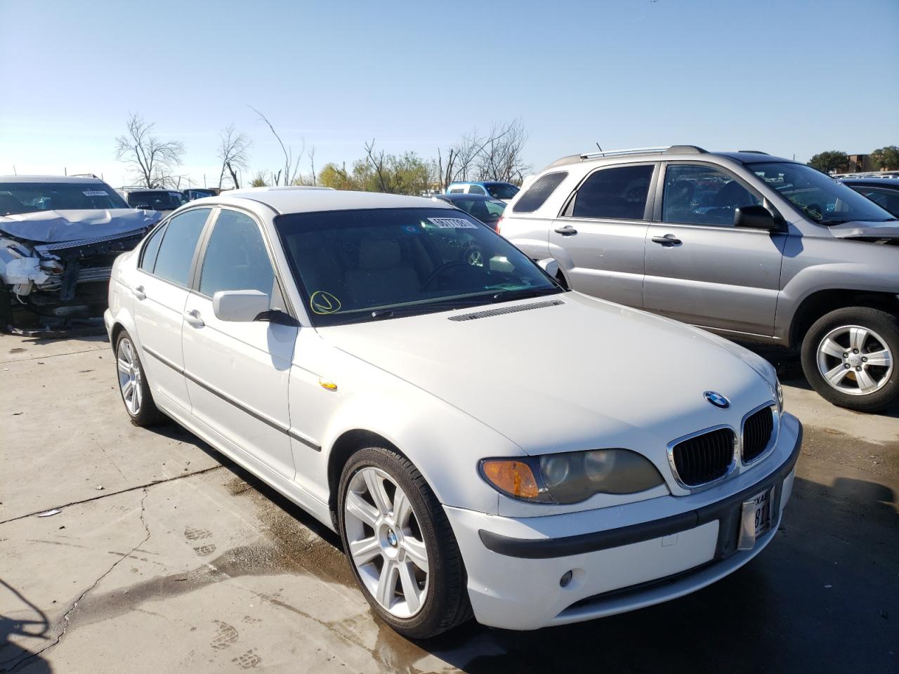 BMW 325 I 2002 with VIN WBAEV33402KL55360 - Photo from auction