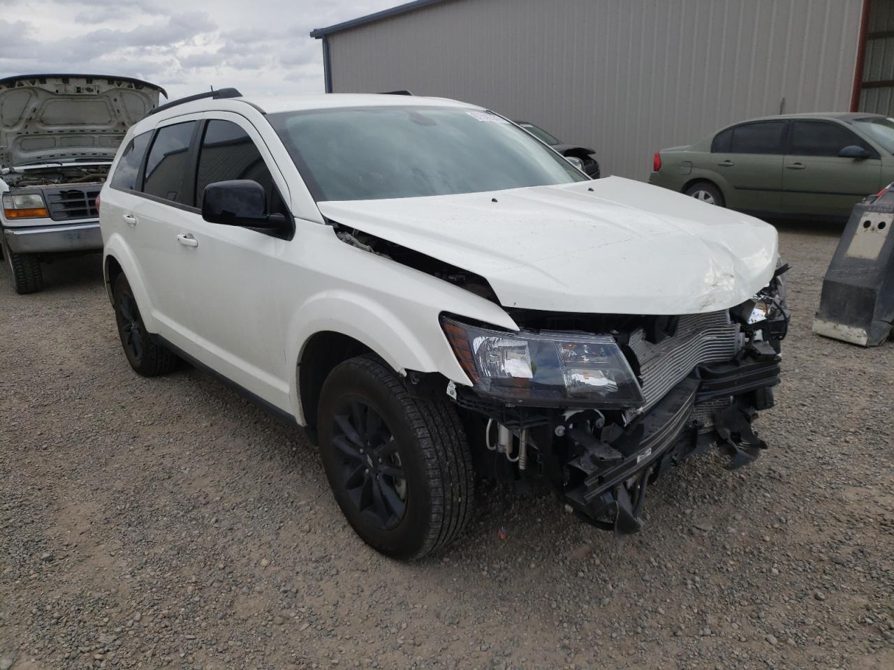 DODGE JOURNEY SE 2019 with VIN 3C4PDCBG4KT845700 - Photo from auction