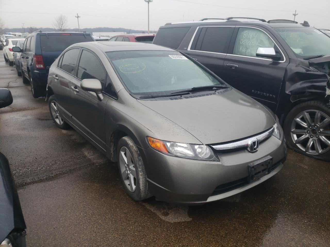 HONDA CIVIC EX 2006 with VIN 1HGFA16886L076889 - Photo from auction