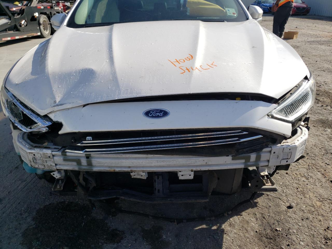 Photo 9 from auction – 2018 FORD FUSION SE with VIN 3FA6P0HD7JR165077