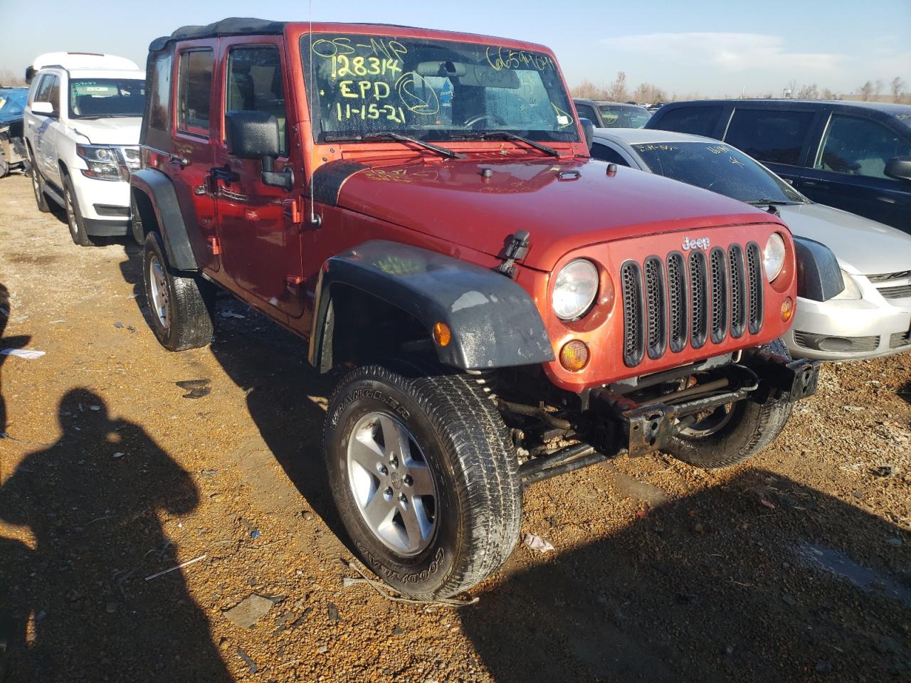 Photo 1 from auction – 2009 JEEP WRANGLER U with VIN 1J4GA39119L738727