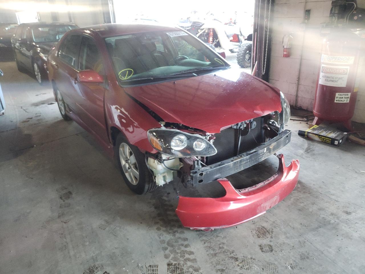 Photo 1 from auction – 2007 TOYOTA COROLLA CE with VIN 1NXBR32E17Z881380