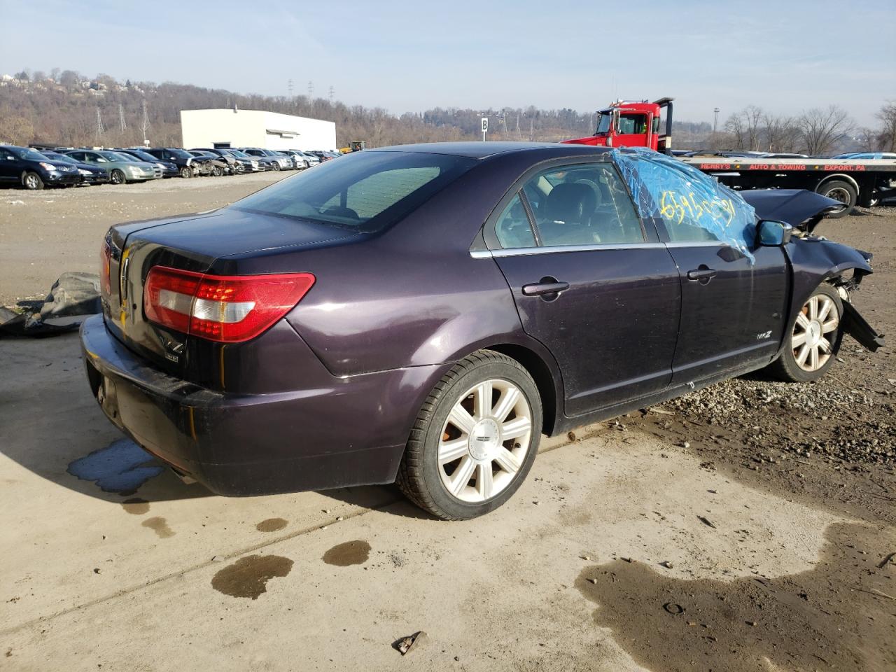 Photo 4 from auction – 2007 LINCOLN MKZ with VIN 3LNHM28T57R617272