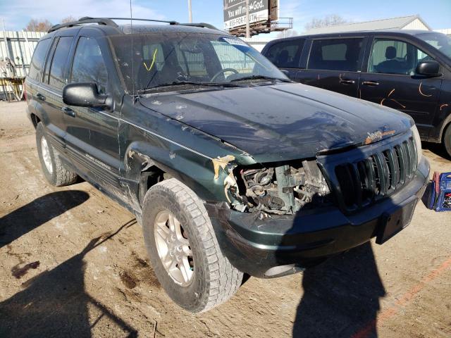 JEEP GRAND CHER 2000 with VIN 1J4GW58S4YC244352 - Photo from auction